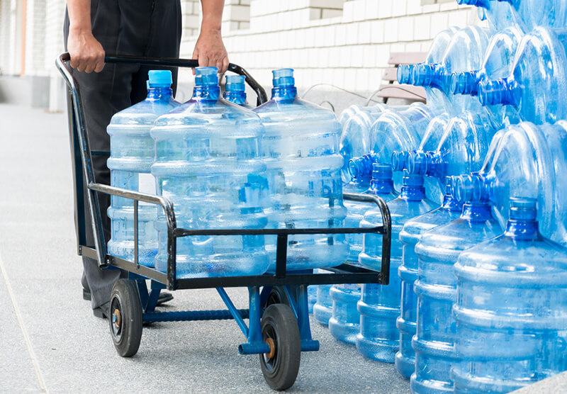 Big water dispensers are also available that helps make storage easy for later use.